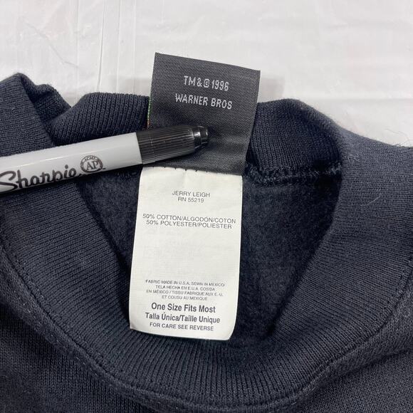 1996 Space Jam Lola Bunny Sweatshirt Don’t Call Me Doll Vintage Crewneck OSFM - Picture 8 of 10